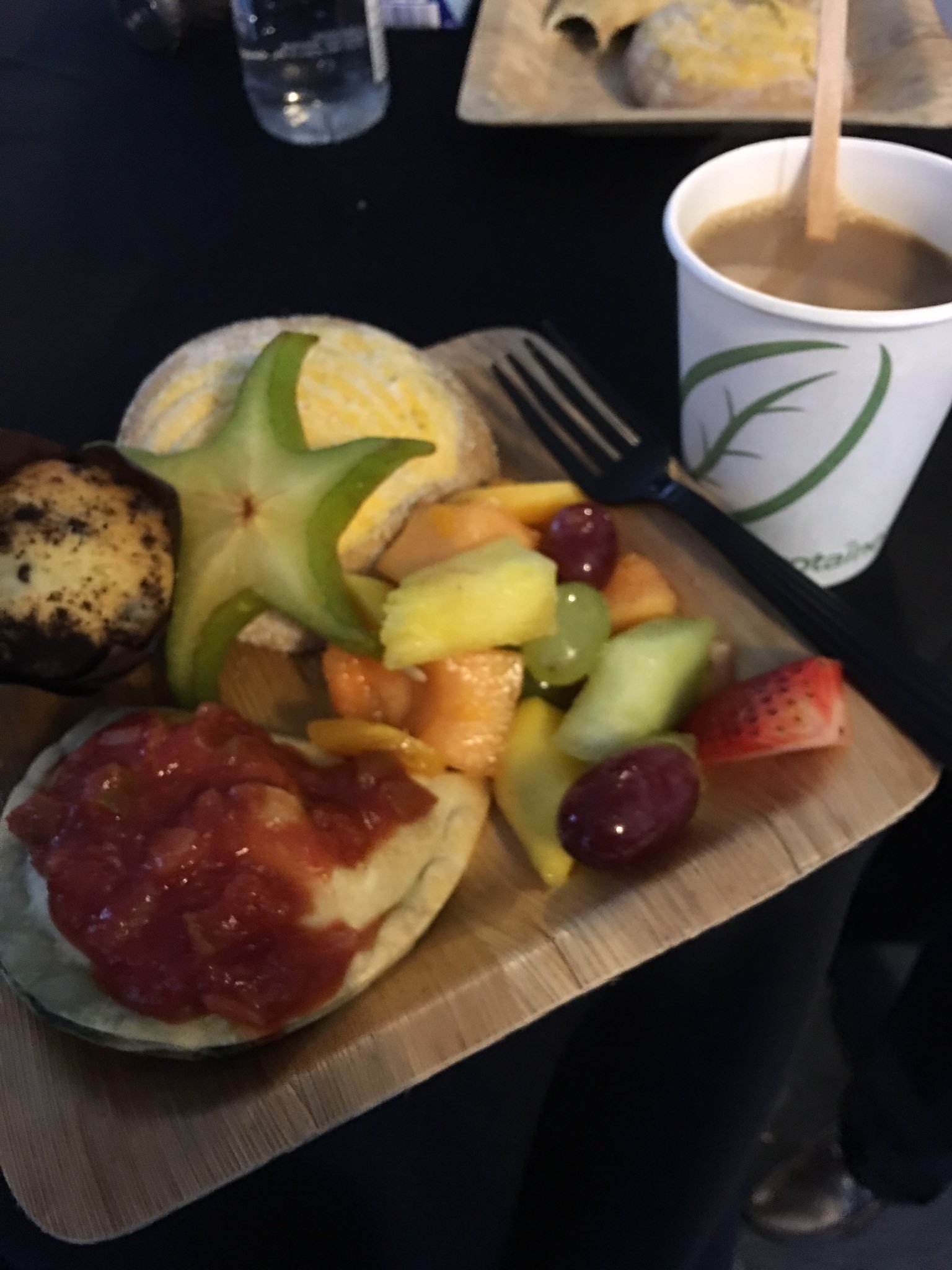 Breakfast this morning at #adelanteprinceton - veggie empanada and pan dulce! I had the beef empanada later😊 https://t.co/uLJXgSMlsF